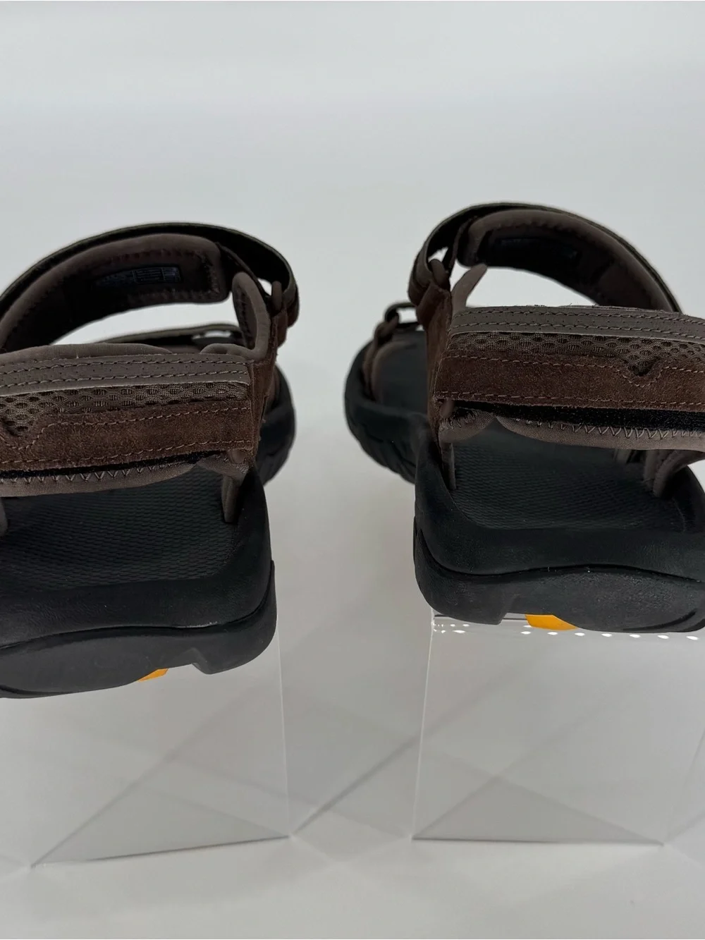 Teva Men's Brown and Black Strapped Outdoor Sport Sandal Size 12